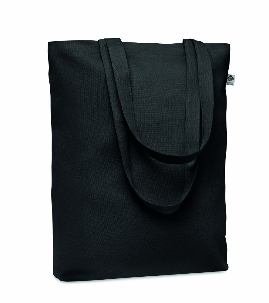 Logo trade promotional merchandise image of: Canvas shopping bag 270 gr/m²