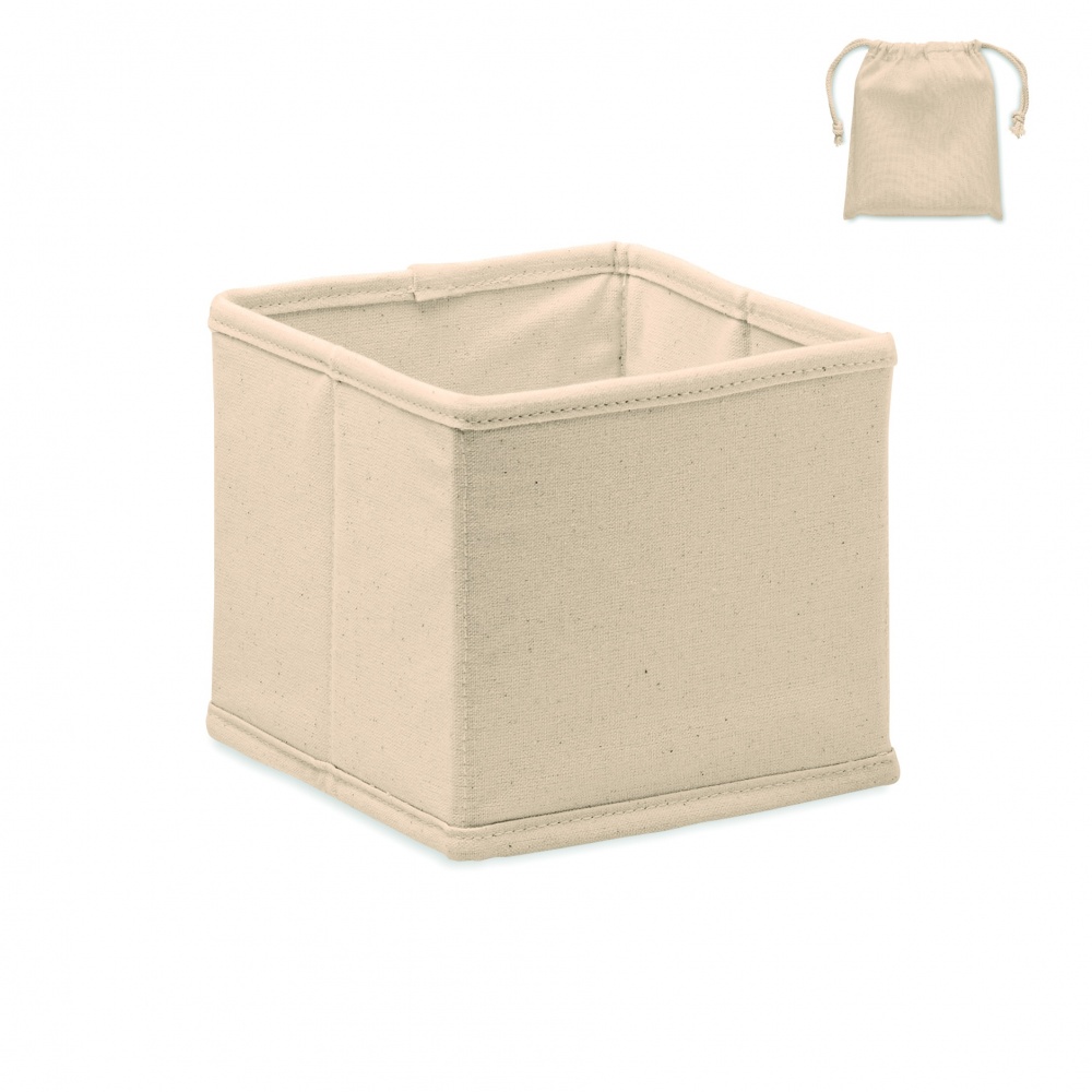 Logo trade promotional merchandise photo of: Small storage box 220 gr/m²