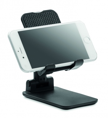 Logo trade promotional gifts picture of: Foldable phone stand in ABS