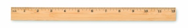 Logotrade promotional gift image of: Ruler in bamboo 30 cm