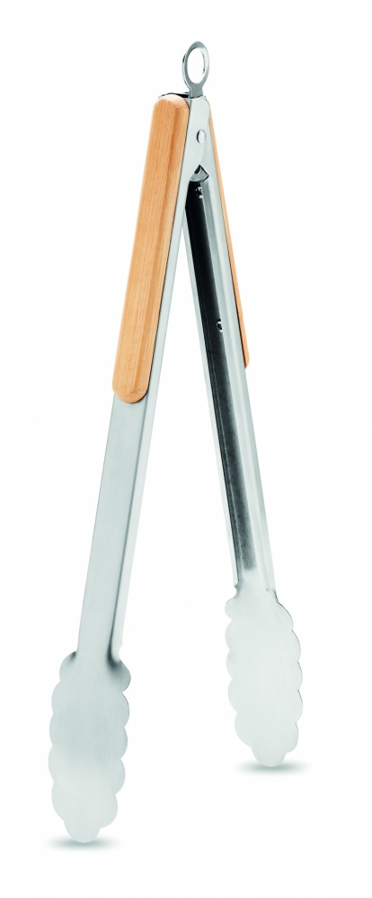 Logo trade advertising products picture of: Stainless Steel Tongs