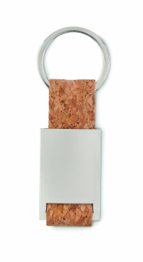 Logo trade promotional products image of: Key ring with cork webbing Kerava