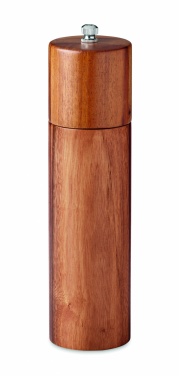 Logo trade promotional gifts picture of: Pepper grinder in acacia wood