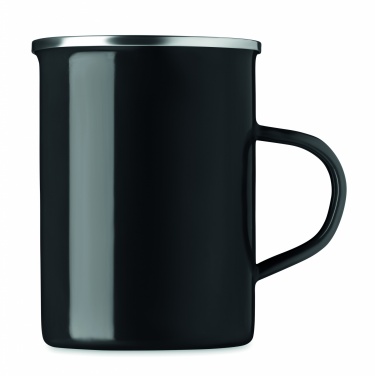 Logotrade promotional item picture of: Metal mug with enamel layer