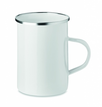 Logotrade promotional item picture of: Metal mug with enamel layer