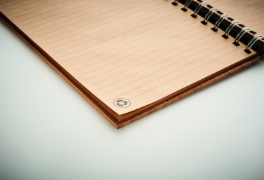 Logotrade promotional item image of: A5 ring bound Bamboo notebook