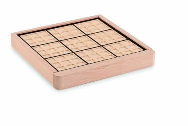 Logo trade promotional items picture of: Wooden sudoku board game