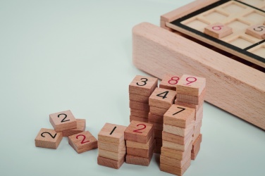 Logotrade promotional item picture of: Wooden sudoku board game