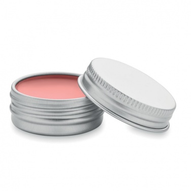 Logo trade promotional gifts image of: Vegan lip balm in round tin