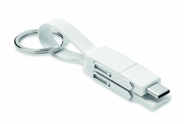 Logo trade promotional products image of: keying with 4 in 1 cable