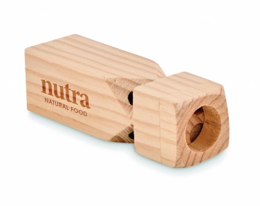 Logotrade promotional merchandise photo of: Wooden train whistle