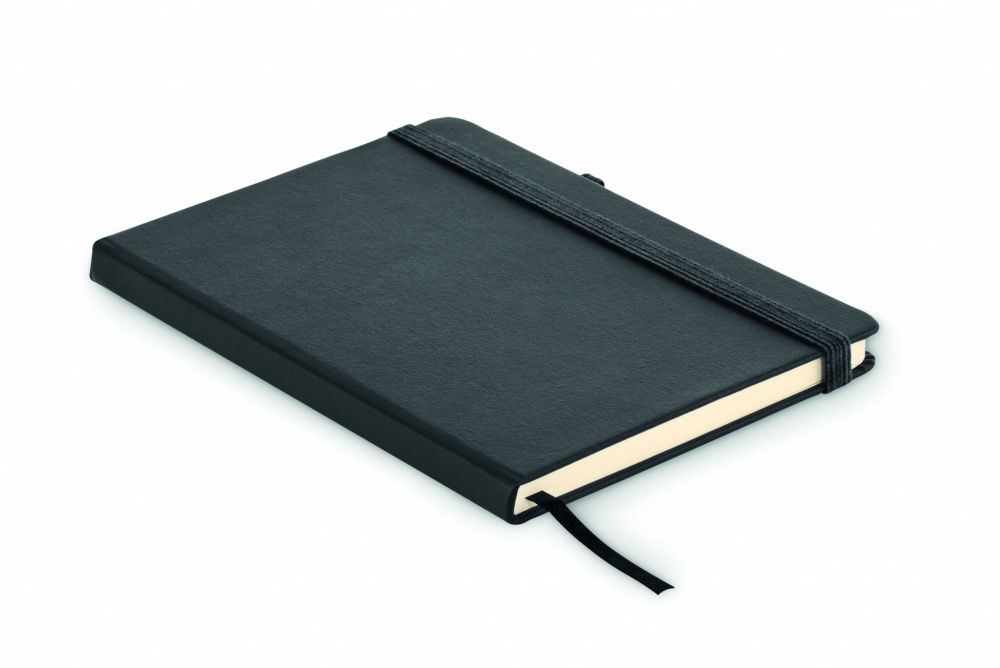 Logo trade advertising product photo of: Recycled Leather A5 notebook