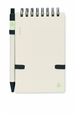 Logotrade promotional product picture of: A6 milk carton notebook set