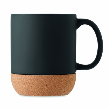 Logotrade corporate gift picture of: Matt ceramic cork mug 300 ml