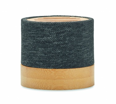 Logotrade corporate gifts photo of: Bamboo RPET wireless speaker