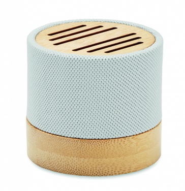 Logotrade corporate gifts photo of: Bamboo RPET wireless speaker