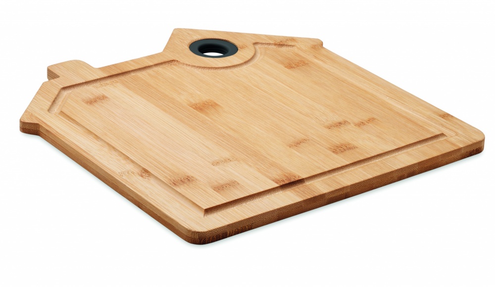 Logo trade promotional products picture of: Bamboo house cutting board