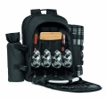 4 person Picnic backpack, Black