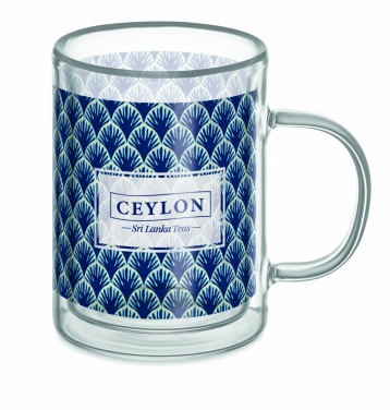 Logo trade promotional merchandise image of: Double wall sublimation mug