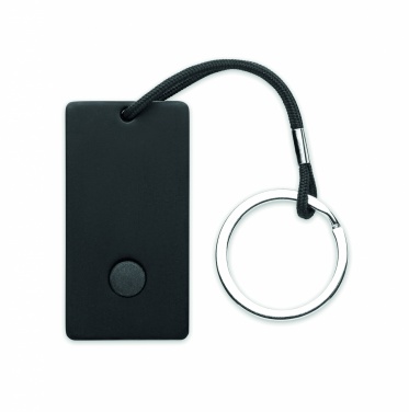 Logo trade promotional merchandise image of: Key finder device in bamboo