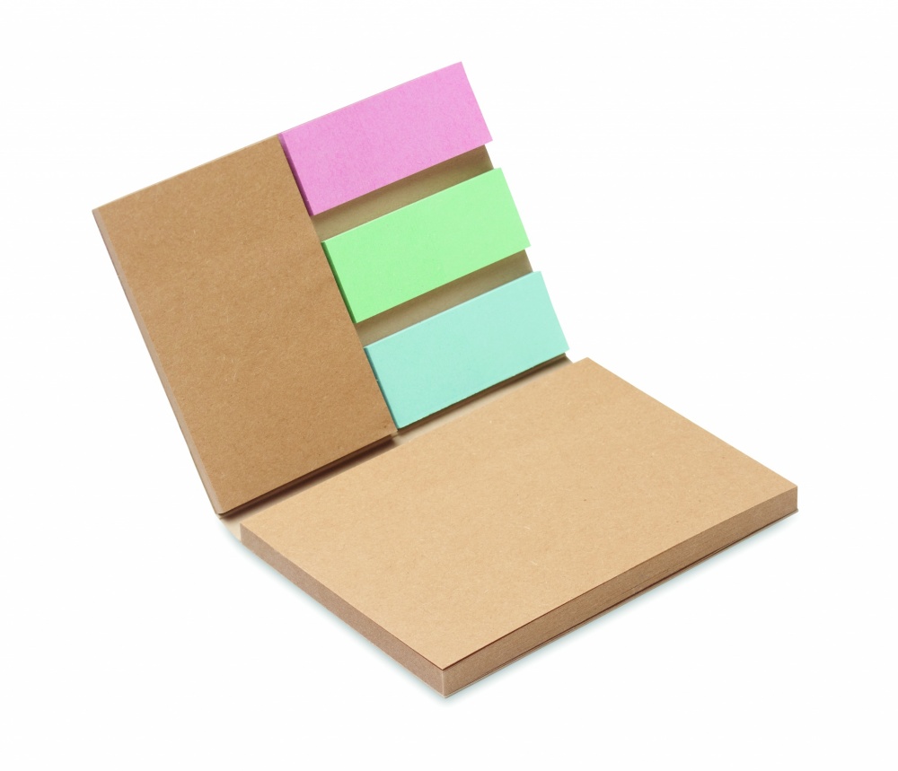 Logotrade promotional giveaway image of: Recycled paper memo set