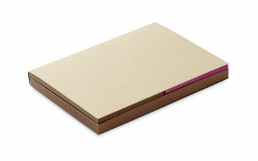 Logo trade promotional items picture of: Recycled paper memo set