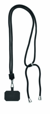 Logo trade corporate gifts picture of: RPET Phone holder lanyard