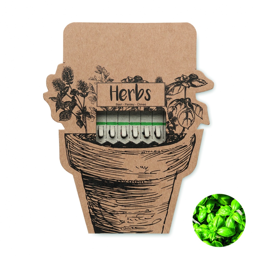 Logo trade promotional item photo of: Herb seeds sticks