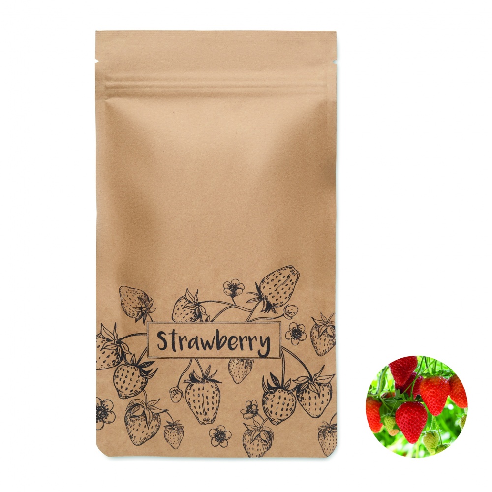 Logotrade advertising products photo of: Strawberry growing kit