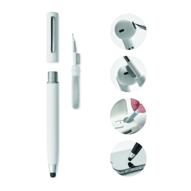 Logo trade promotional merchandise image of: Stylus pen TWS cleanning set