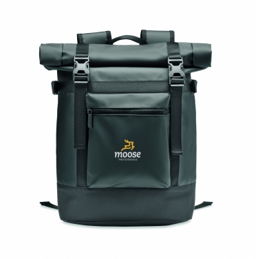 Logo trade promotional items picture of: Rolltop backpack 50C tarpaulin