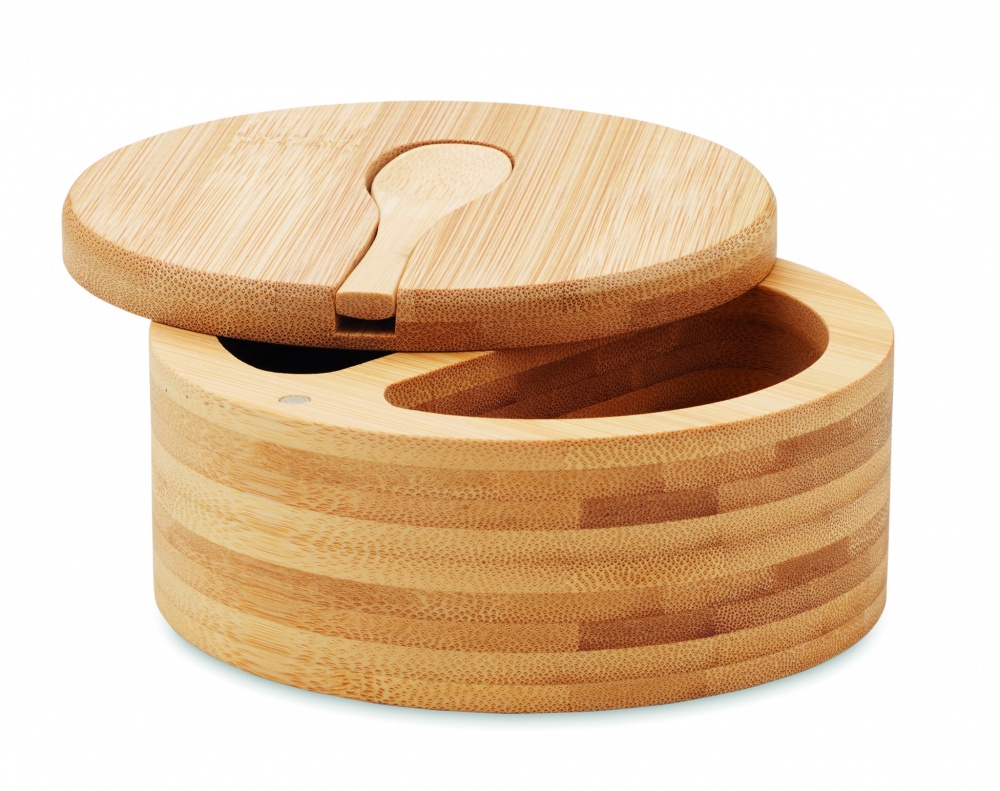 Logotrade promotional giveaway image of: Salt and pepper bamboo box