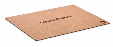 Logo trade advertising product photo of: Placemat in cork