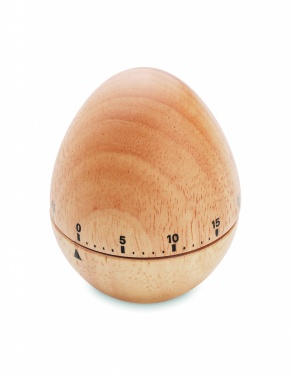 Logo trade promotional merchandise picture of: Pine wood egg timer