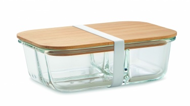 Logotrade promotional giveaways photo of: Glass lunch box with bamboo lid