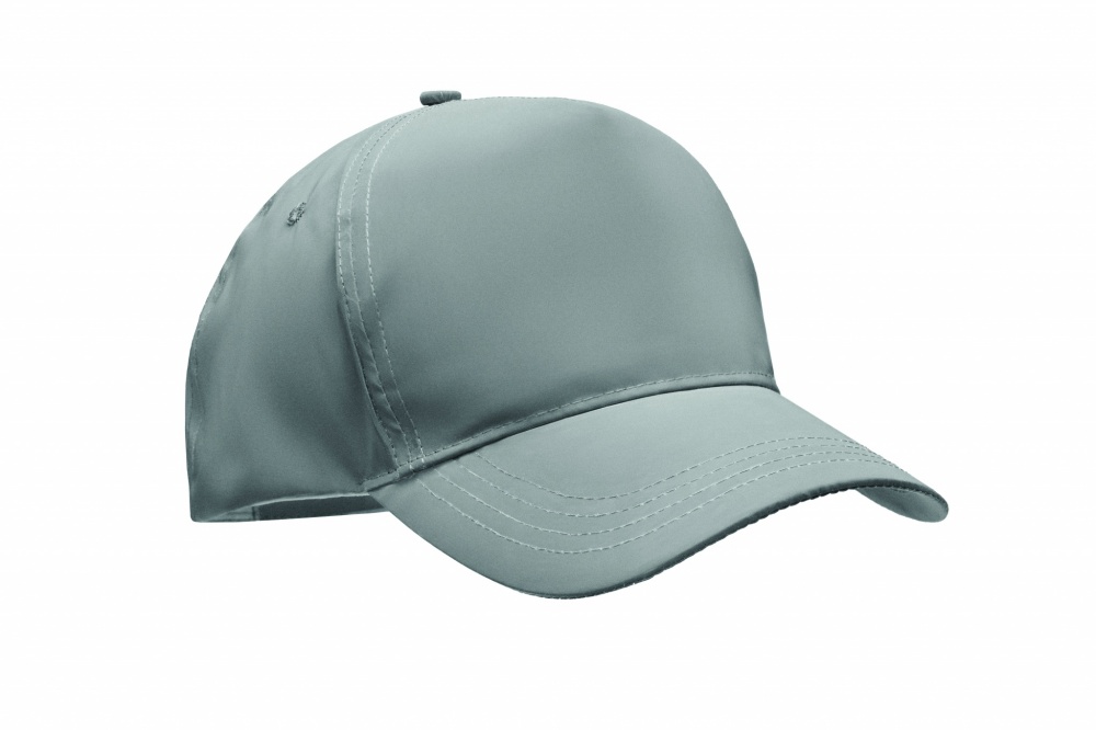 Logo trade promotional merchandise photo of: 5 panel reflective baseball cap