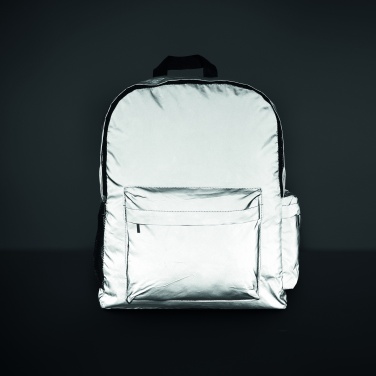 Logotrade promotional product picture of: High reflective backpack 190T