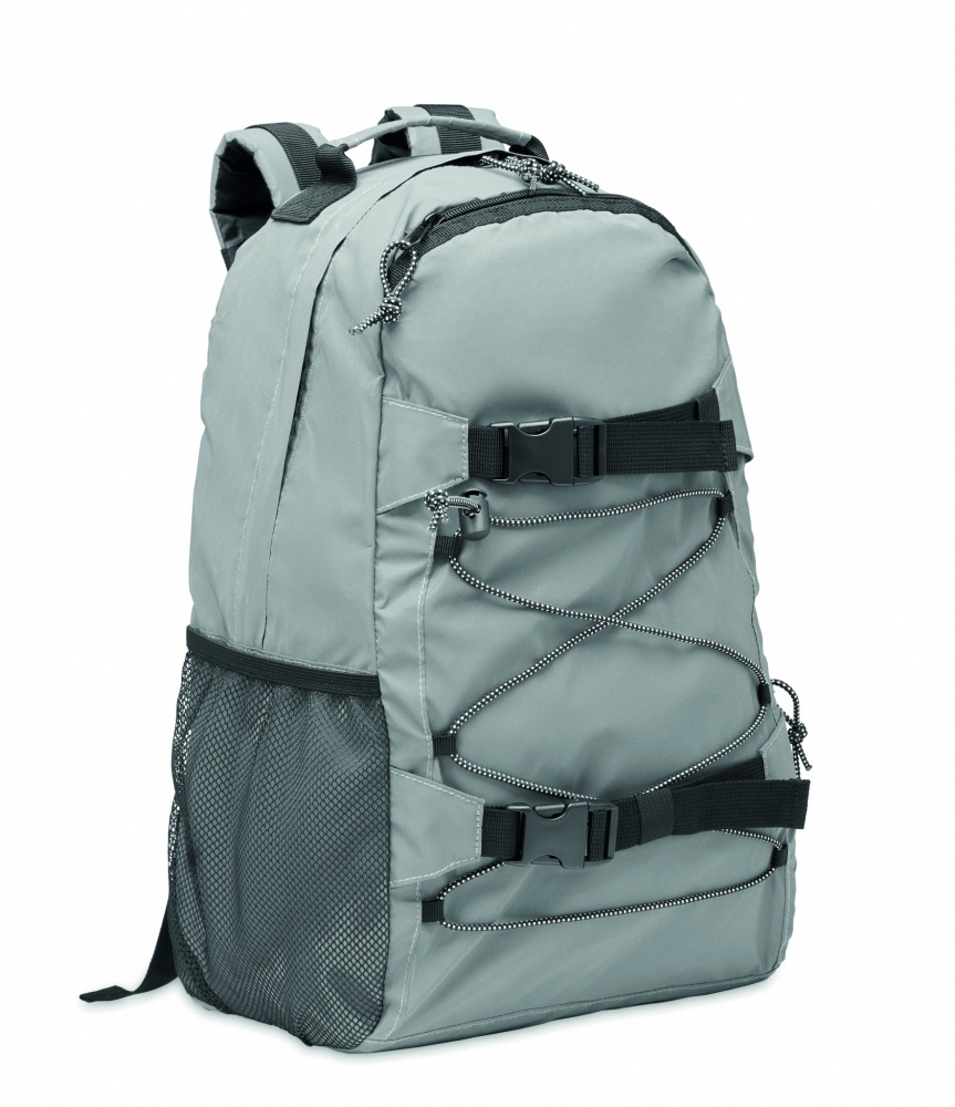 Logo trade corporate gift photo of: High reflective backpack 190T