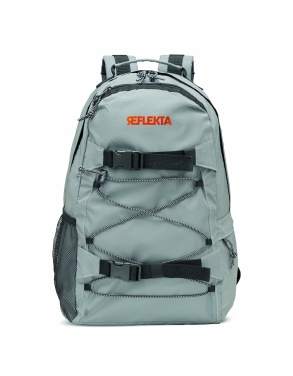 Logo trade corporate gift photo of: High reflective backpack 190T