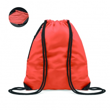 Logo trade promotional giveaways image of: Brightning drawstring bag