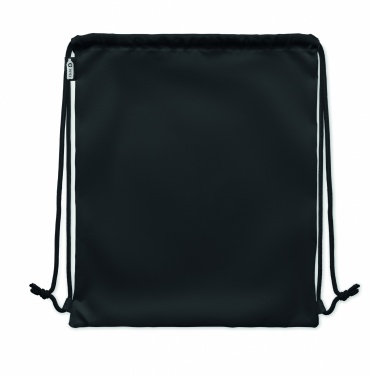 Logotrade corporate gift image of: Large drawstring bag 300D RPET