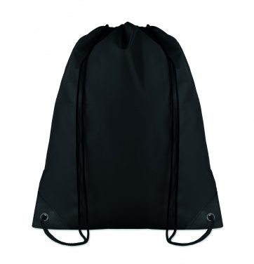 Logo trade promotional gift photo of: 190T Polyester drawstring bag