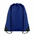 190T Polyester drawstring bag, Blue