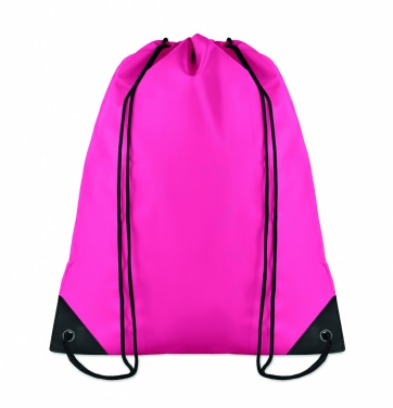 Logotrade promotional giveaway image of: 190T Polyester drawstring bag