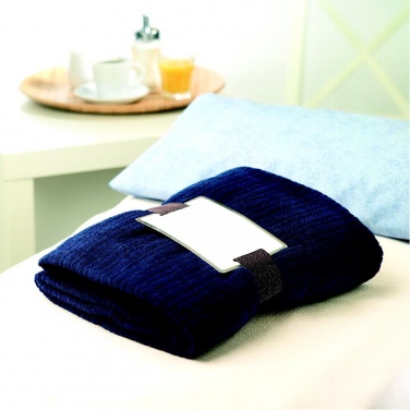 Logo trade promotional merchandise image of: Fleece blanket.240 gr/m2