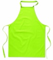 Kitchen apron in cotton, Lime