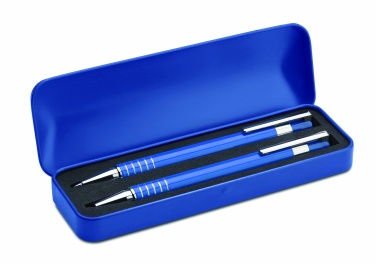 Logotrade promotional item image of: Ball pen set in metal box