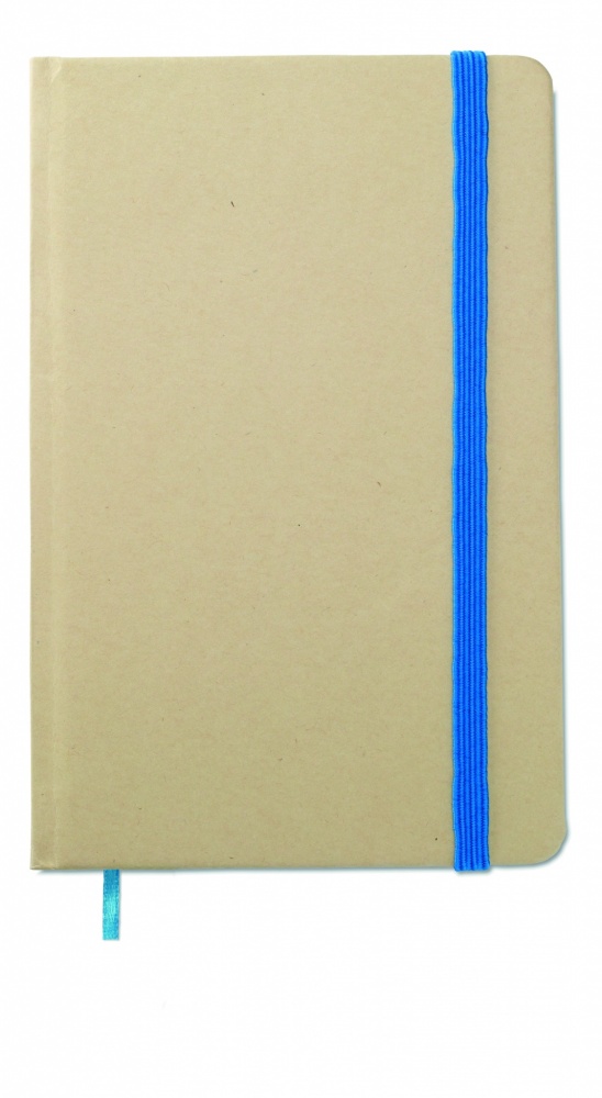 Logo trade promotional giveaways image of: A6 recycled notebook 96 plain