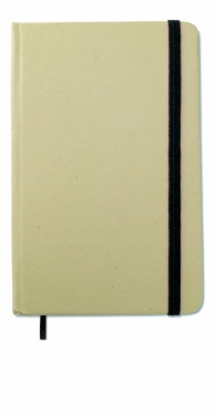 Logo trade corporate gift photo of: A6 recycled notebook 96 plain