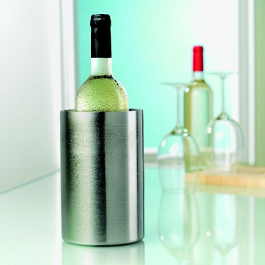 Logo trade promotional gift photo of: Stainless steel bottle cooler